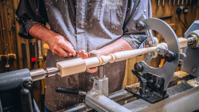 How to Keep Long Pieces Steady While Turning